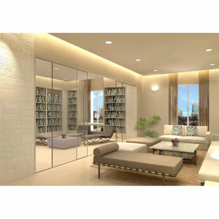 Mẫu cửa lùa 2 cánh bằng nhôm kính chất lượng Mẫu cửa lùa 2 cánh bằng nhôm kính chất lượng