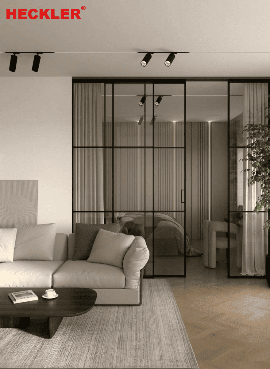 Không gian chung cư hiện đại với các yêu cầu đặc thù về cửa nhôm slim