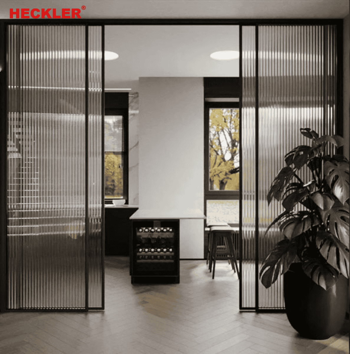 Mẫu cửa nhôm kính phòng khách đẹp - hiện đại 28 cua nhom kinh phong khach heckler slim 3