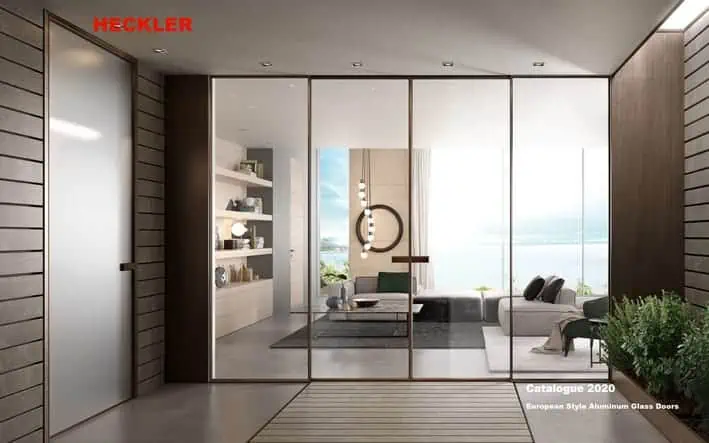 Cửa trượt Heckler Slim - Cửa lùa slim không ray dưới cao cấp 9 Cửa trượt Heckler Slim - Cửa lùa slim không ray dưới cao cấp - Ảnh 8