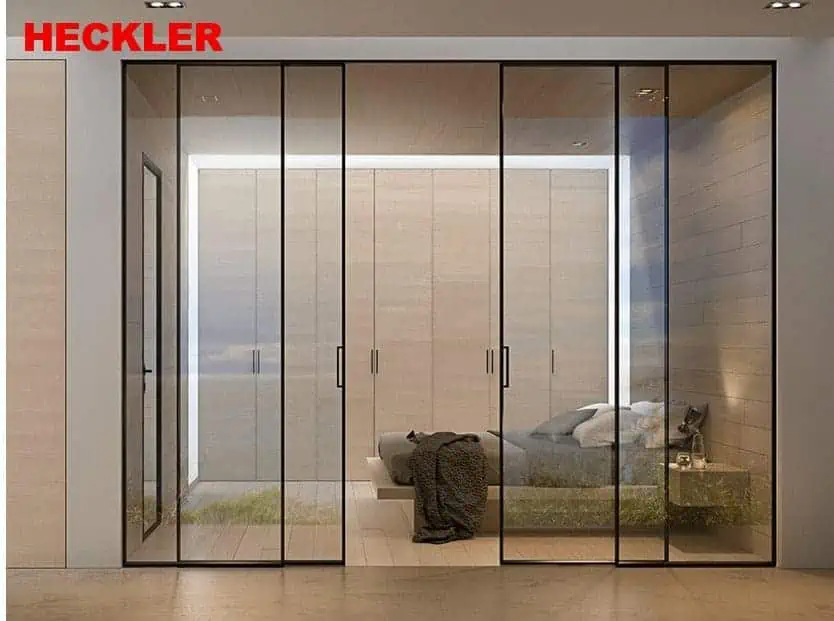 Cửa trượt Heckler Slim - Cửa lùa slim không ray dưới cao cấp 7 Cửa trượt Heckler Slim - Cửa lùa slim không ray dưới cao cấp - Ảnh 6