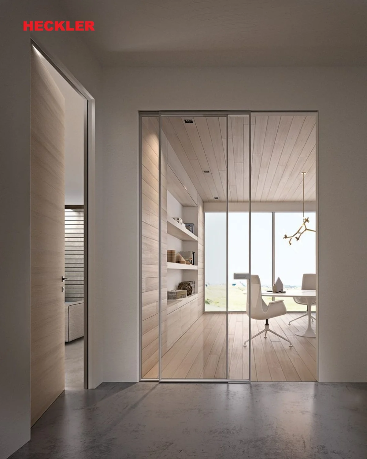 Cửa lùa slim 2 cánh 6 Cửa lùa slim 2 cánh - Ảnh 6