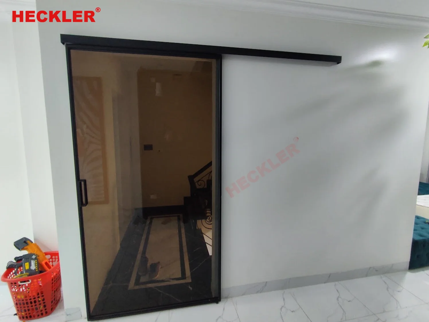 Cửa nhôm slim lùa 1 cánh - Ảnh 3