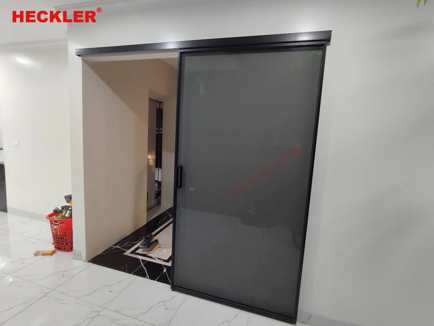 Cửa nhôm slim lùa 1 cánh - Ảnh 4