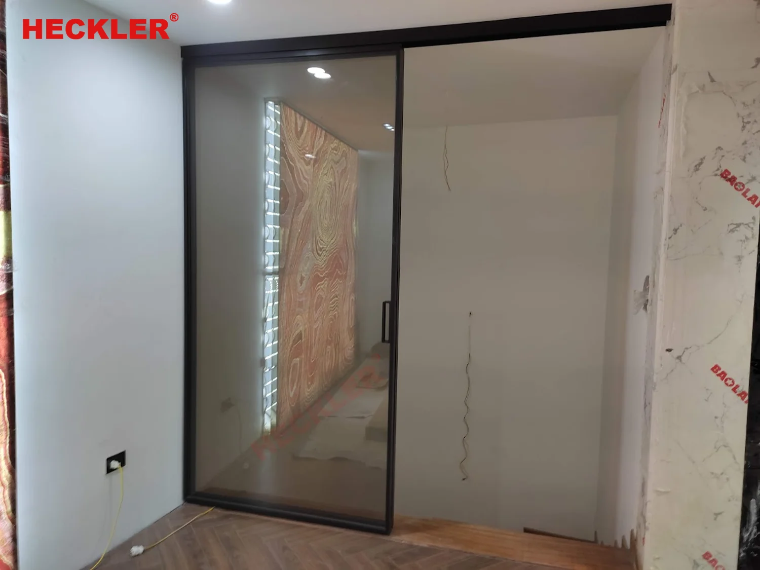 Cửa lùa slim 2 cánh 4 Cửa lùa slim 2 cánh - Ảnh 4