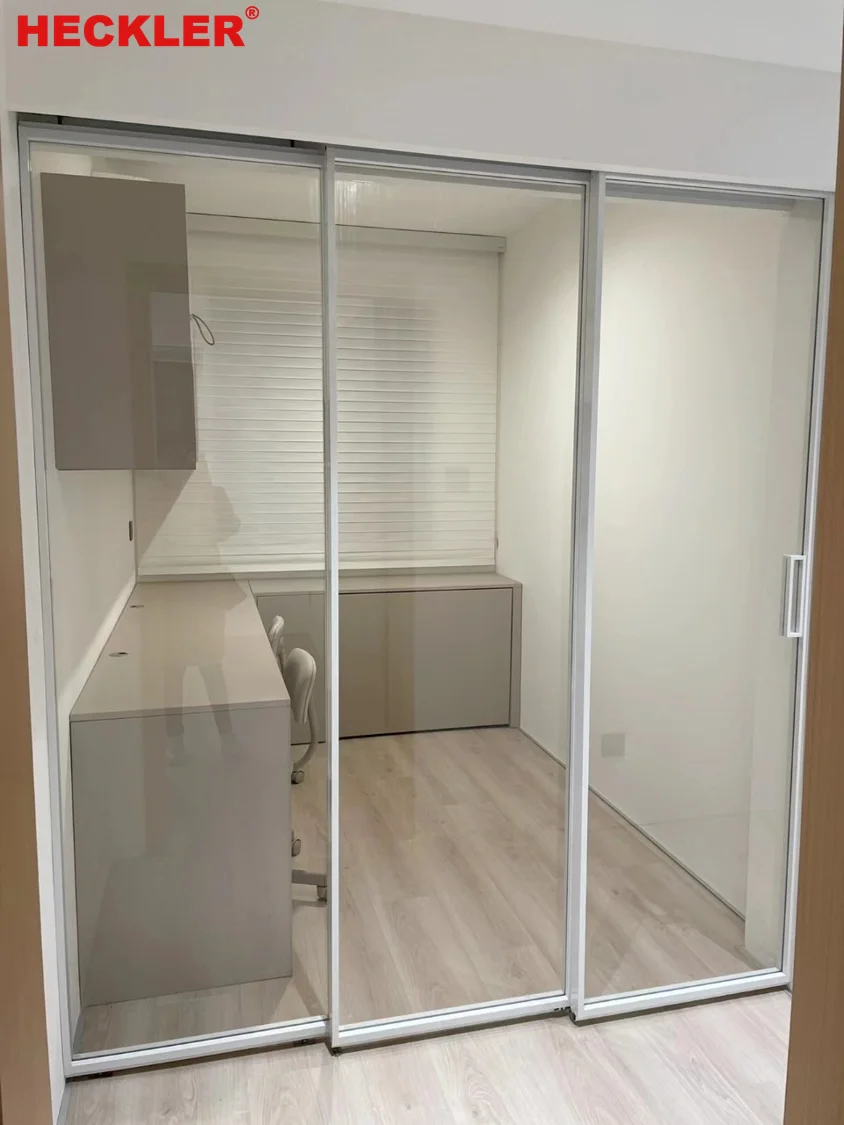 Cửa nhôm slim lùa 3 cánh - Ảnh 2