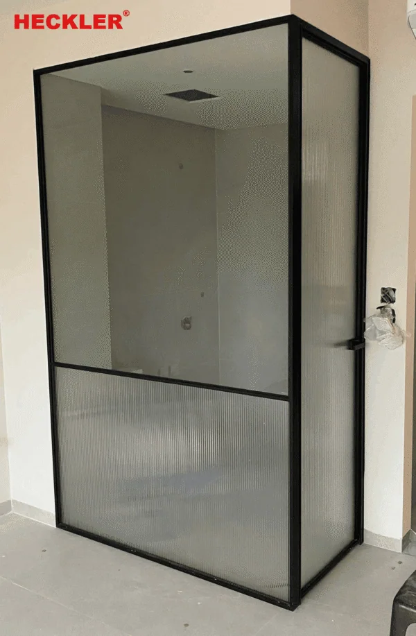 Cửa Slim Mở Quay Heckler — Hệ Cửa Mở Quay Nhôm 16mm Cao Cấp - Ảnh 13